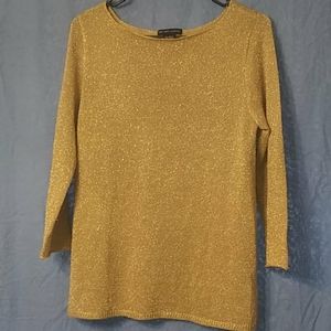 Glittery Gold Sweater